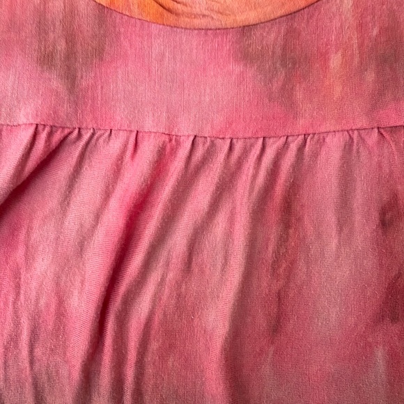 Inc petite multicolour tie dye tank top. Pink/orange/brown. Size s. - Picture 5 of 6